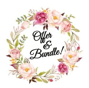 Offers welcomed and bundles encouraged!